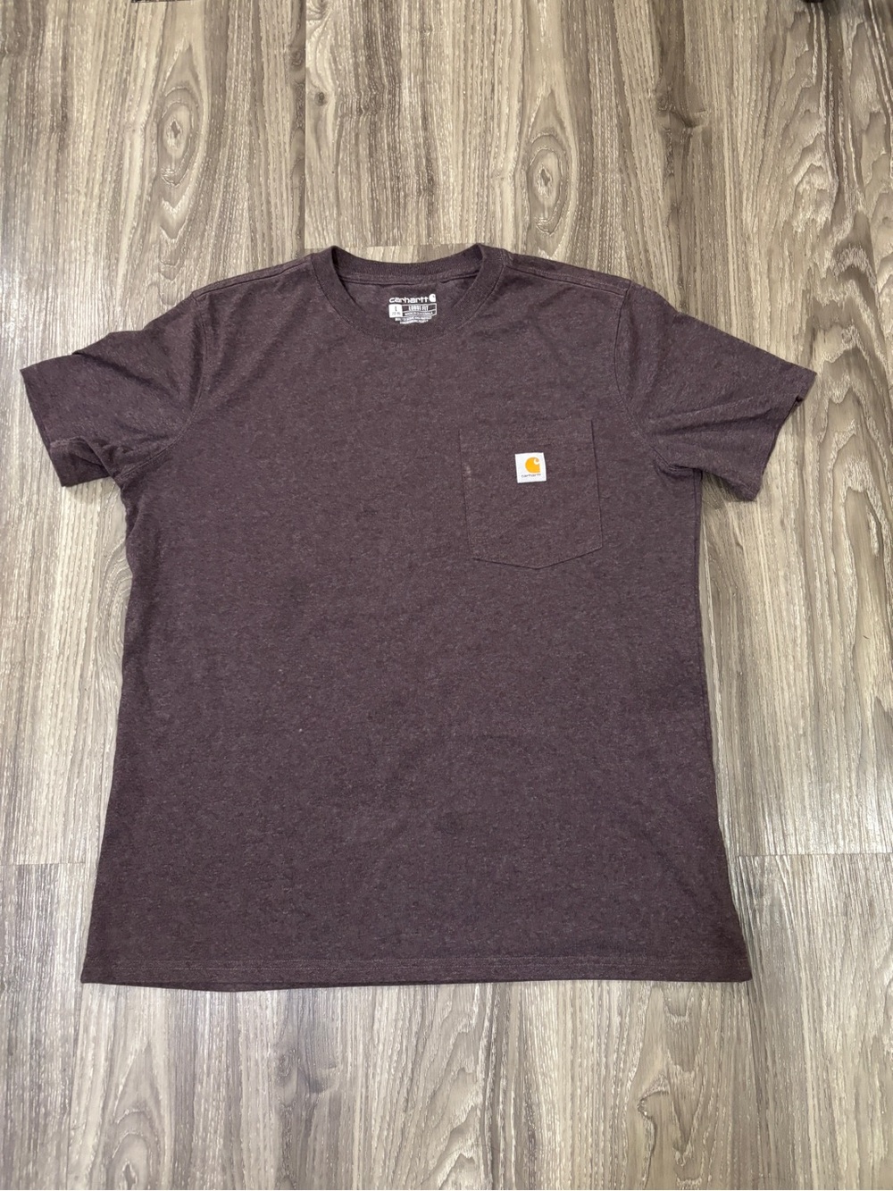 Carhartt Loose Fit T-Shirt Short Sleeve T-Shirt in Brown Size Medium